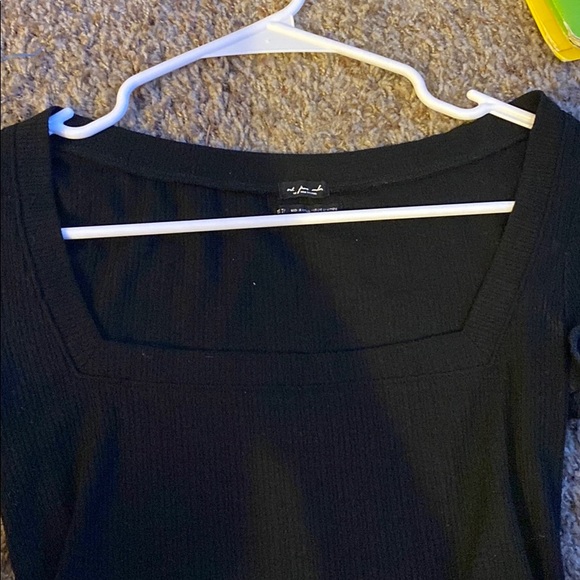 Urban Outfitters black square neck top - Picture 3 of 3